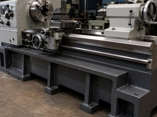 Băng Máy Rộng Và Bệ Máy đúc Chắc Chắn Giúp Tăng độ Cứng Vững