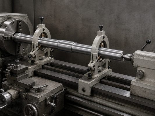 Dùng ụ động, Luynet Tĩnh Và Luynet động để đỡ Phôi