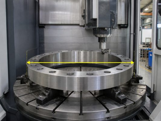 Đường Kính Tiện Của Máy Tiện đứng Cnc