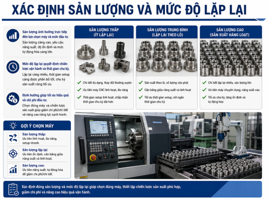 Xác định Sản Lượng Và Mức độ Lặp Lại