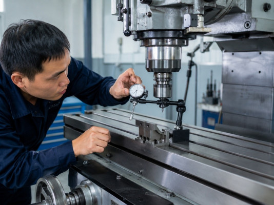 Căn Chỉnh đầu Phay Trước Khi Gia Công Yêu Cầu Mặt Phẳng