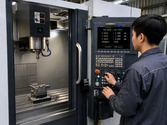 Chạy Thử Từng Trục ở Tốc độ Thấp