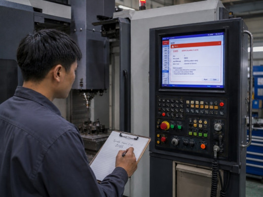 Ghi Lại Mã Lỗi Trục Chính