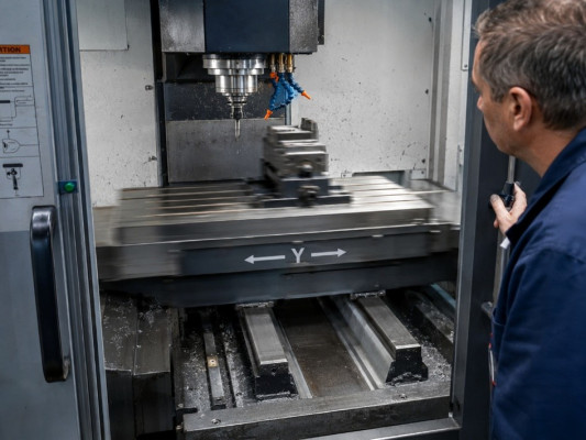 Máy Phay Cnc Bị Lỗi Trục Y