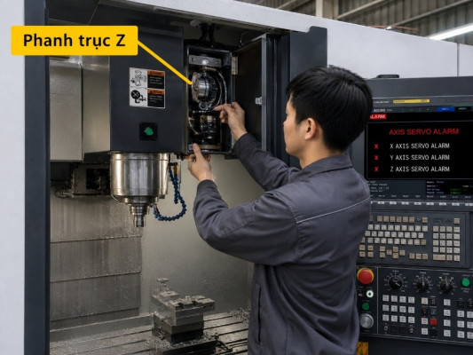 Phanh Trục Z