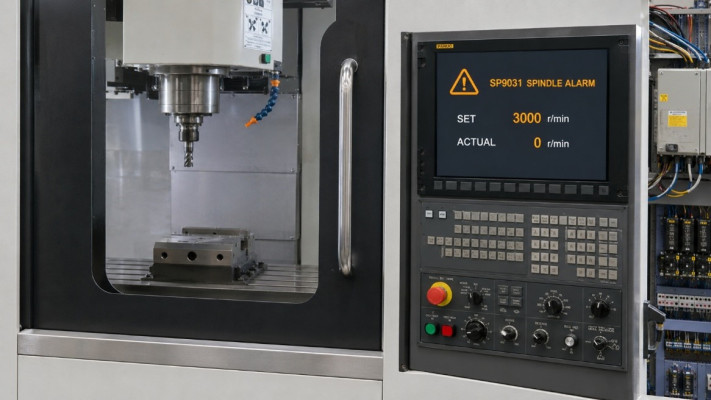 Lỗi Máy Phay Cnc Fanuc Thuộc Nhóm Spindle