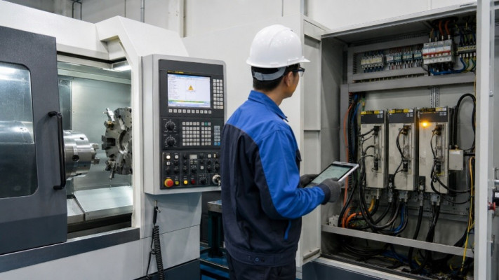 Phát Hiện Lỗi Trục Chính Máy Cnc
