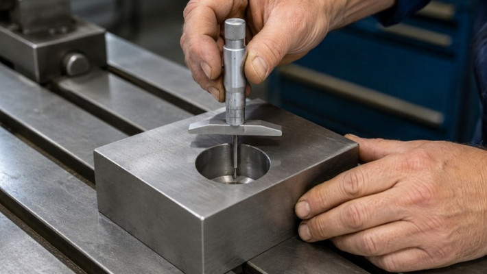Xác định Chiều Sâu Khoan đối Với Lỗ Kín